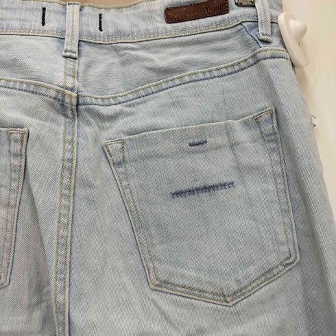 ヤヌーク YANUK 別注 カットオフ ブーツカット フレア デニム パンツ レディース 25