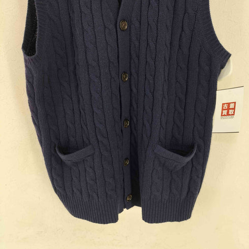 ポロラルフローレン POLO RALPH LAUREN ケーブルニット ベスト メンズ import:XL