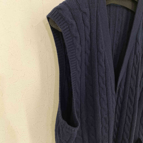ポロラルフローレン POLO RALPH LAUREN ケーブルニット ベスト メンズ import:XL