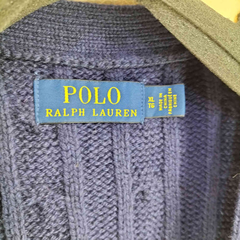 ポロラルフローレン POLO RALPH LAUREN ケーブルニット ベスト メンズ import:XL
