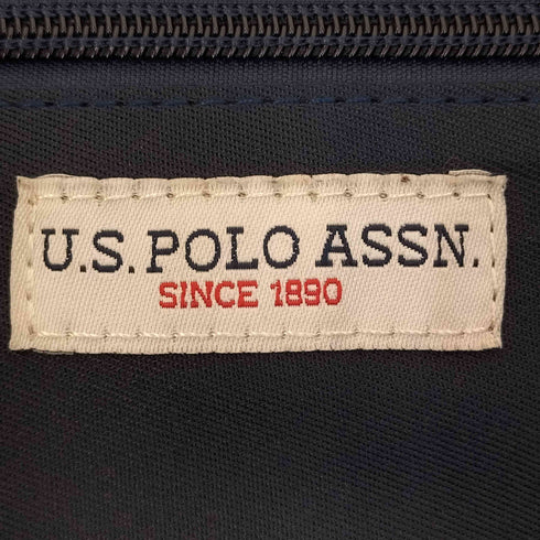 ユーエスポロアッスン U.S.POLO ASSN ロゴ刺繍 ツイード ショルダーバッグ メンズ