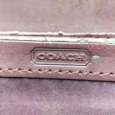 コーチ COACH シグネチャー ロゴ 総柄 ラウンドジップ ロング ウォレット 長財布 レディース