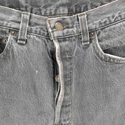リーバイス Levis 90S USA製 501 先染めブラック メンズ 29×32
