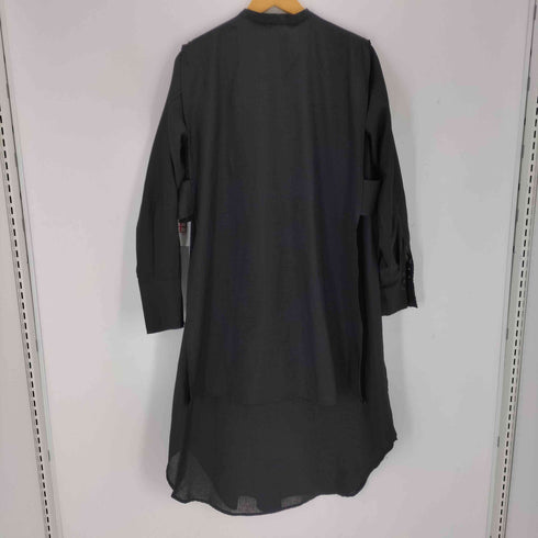 esica ノーカラーシャツワンピース レディース JPN:M