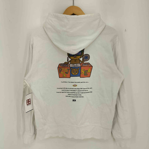 ウィンダンシー WIND AND SEA PARAPPA THE RAPPER プリント プルオーバーパーカー メンズ JPN:S