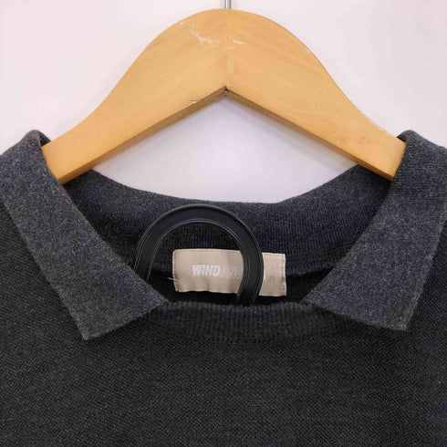 ウィンダンシー WIND AND SEA ロゴ刺繍 ポロシャツ ハーフパンツ ショーツ セットアップ メンズ JPN:S