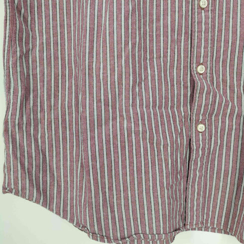 エディーバウアー Eddie Bauer LEGEND WASH コットン ボタンダウン ストライプ シャツ メンズ import:XL