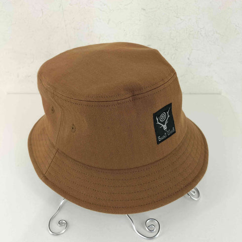 サウスツーウェストエイト SOUTH2 WEST8 Bucket Hat - Cotton Herringbone メンズ M