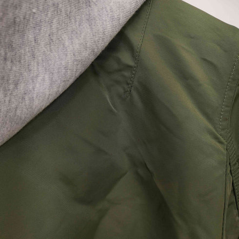 アルファインダストリーズ ALPHA INDUSTRIES フード付き MA-1 メンズ JPN:S