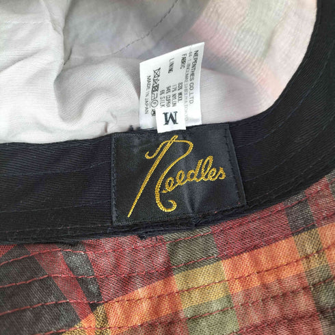 ニードルズ Needles Bucket Hat - W/N Madras Check メンズ M