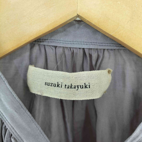 スズキタカユキ suzuki takayuki puff-sleeve blouse レディース 02