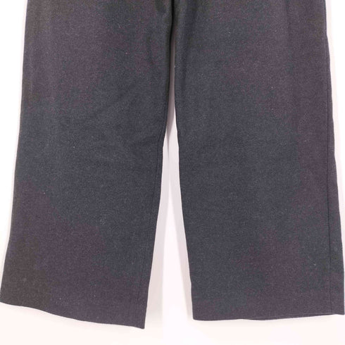 ユニクロ UNIQLO ブラッシュドジャージータックワイドパンツ レディース JPN:M