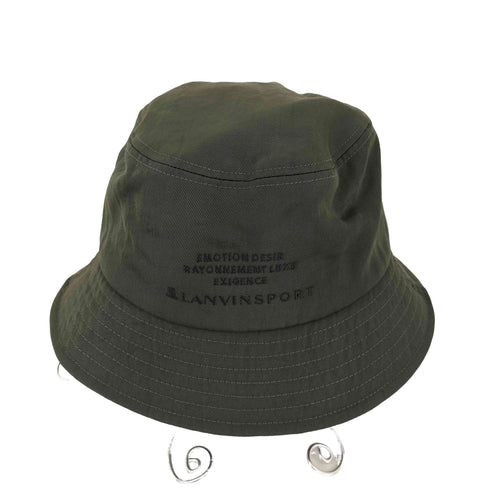 ランバン LANVIN SPORT ナイロンツイルハット メンズ FREE