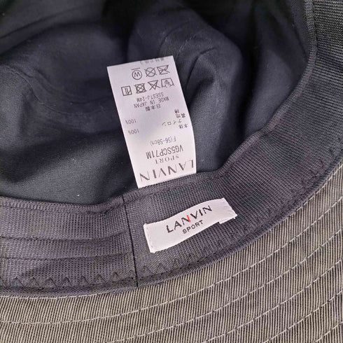 ランバン LANVIN SPORT ナイロンツイルハット メンズ FREE