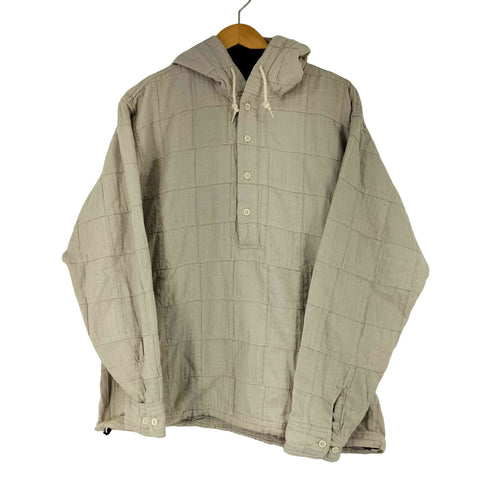 ビームス BEAMS パッチワーク ヘリンボーン フードシャツ メンズ JPN:M