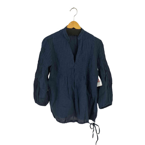 120%lino スキッパーリネンシャツ レディース EUR:40