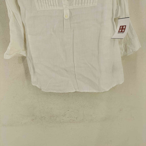 120%lino スキッパーリネンシャツ レディース 42