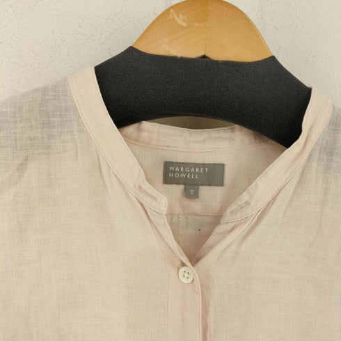 マーガレットハウエル MARGARET HOWELL 21SS FINE LINEN MHL シャツ レディース 2