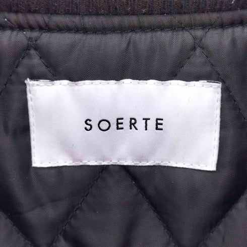 ソエルテ soerte WOOL BLEND SWITCHING BLOUSON ウール ブレンド スイッチング ブルゾン ジャケット メンズ JPN:2