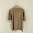 モッシモ MOSSIMO レオパード ハーフジップ ベロアシャツ メンズ import:M