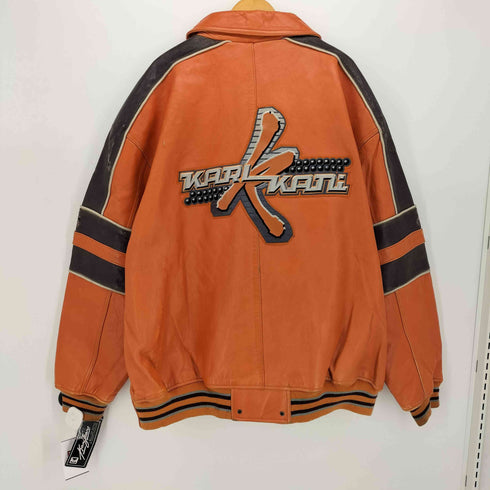 カールカナイ Karl Kani ロゴパッチレザージャケット メンズ 6XL