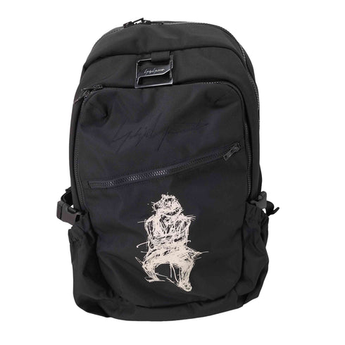 ヨウジヤマモト Yohji Yamamoto 21SS アーバンパック 33L シグネチャーロゴ アートワーク メンズ ONE SIZE