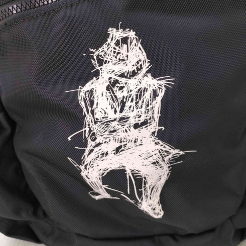 ヨウジヤマモト Yohji Yamamoto 21SS アーバンパック 33L シグネチャーロゴ アートワーク メンズ ONE SIZE