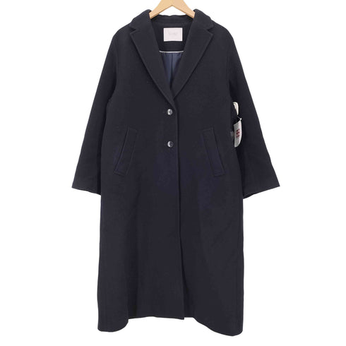スローブイエナ SLOBE IENA 24AW ECO WOOL エコ ウール チェスターコート レディース FREE