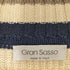 グランサッソ Gran Sasso リネンコットン クリケットセーター チルデンニット メンズ JPN:46