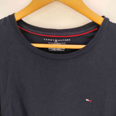 トミーヒルフィガー TOMMY HILFIGER ロゴ刺繍 ロングスリーブTシャツ メンズ import:M