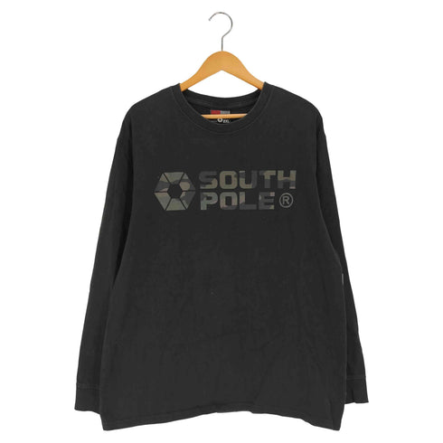 サウスポール SOUTHPOLE カモロゴプリント ロングスリーブTシャツ メンズ 2XL