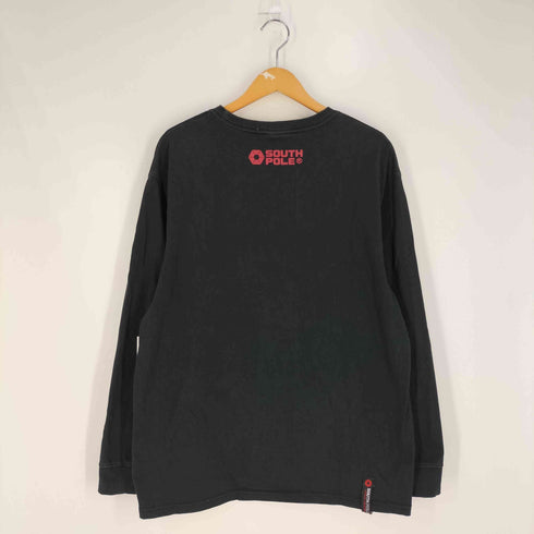 サウスポール SOUTHPOLE カモロゴプリント ロングスリーブTシャツ メンズ 2XL