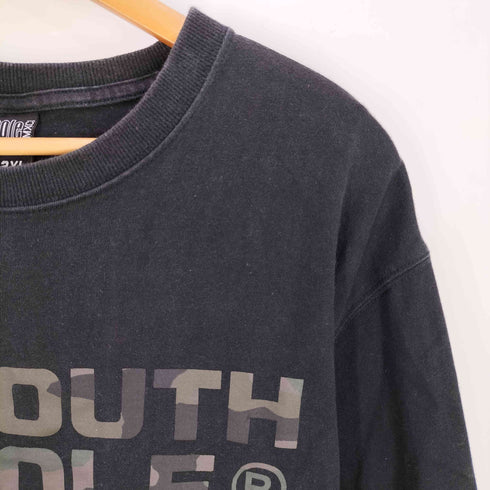 サウスポール SOUTHPOLE カモロゴプリント ロングスリーブTシャツ メンズ 2XL