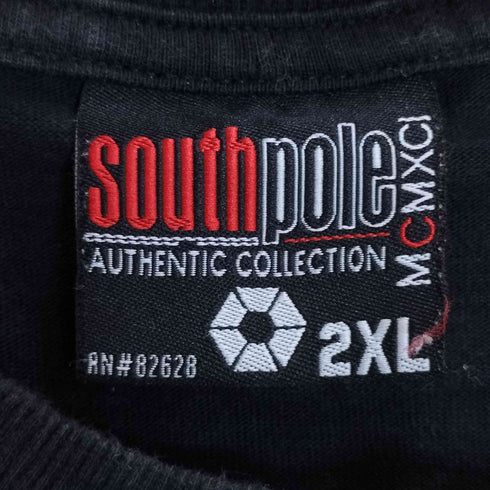 サウスポール SOUTHPOLE カモロゴプリント ロングスリーブTシャツ メンズ 2XL