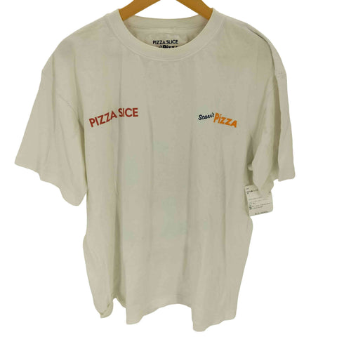 PIZZA SLICE ドッグプリントTシャツ メンズ JPN:L