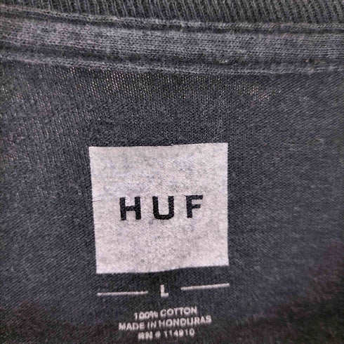 ハフ HUF ボックスロゴ L/Sシャツ メンズ JPN:L