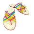 クロックス crocs ワラチェ マルチカラーサンダル レディース 7