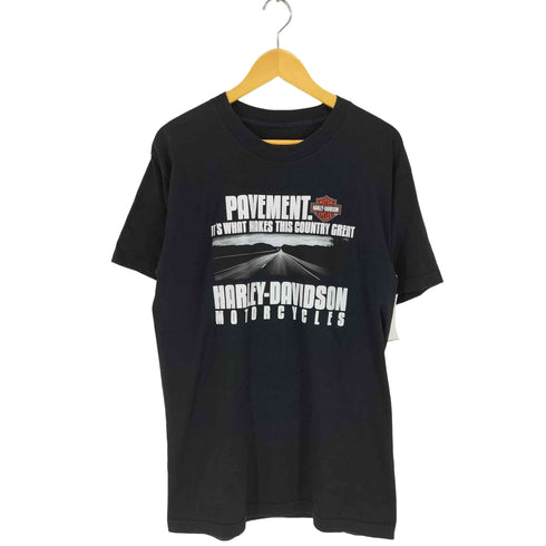 企業ロゴ両面プリントクルーネックTシャツ メンズ
