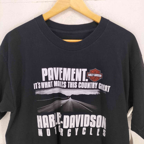 企業ロゴ両面プリントクルーネックTシャツ メンズ
