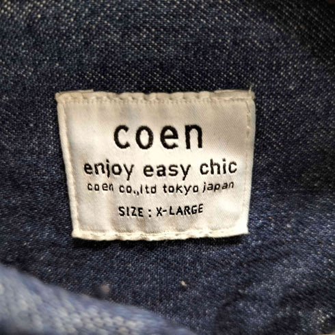 コーエン coen ワイドデニムシャツ メンズ JPN:XL