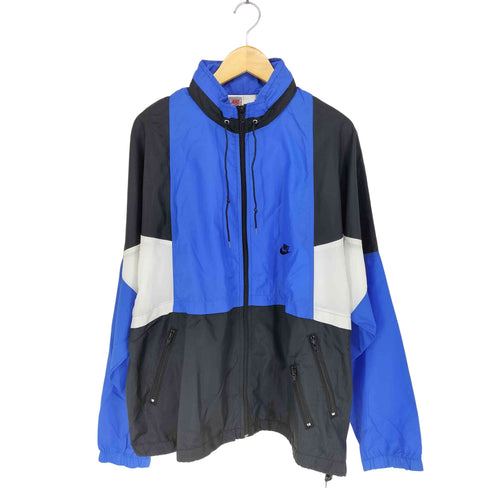 ナイキ NIKE 90s 銀タグ ロールアップ式3ポケットナイロンジャケット メンズ JPN:XL