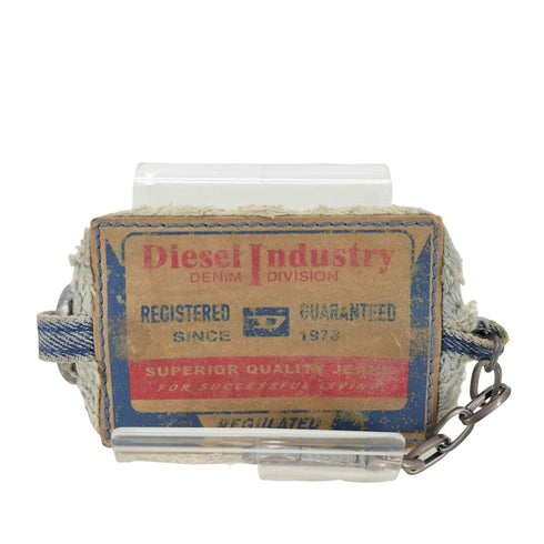 ディーゼル DIESEL デニムレザー パスケース メンズ