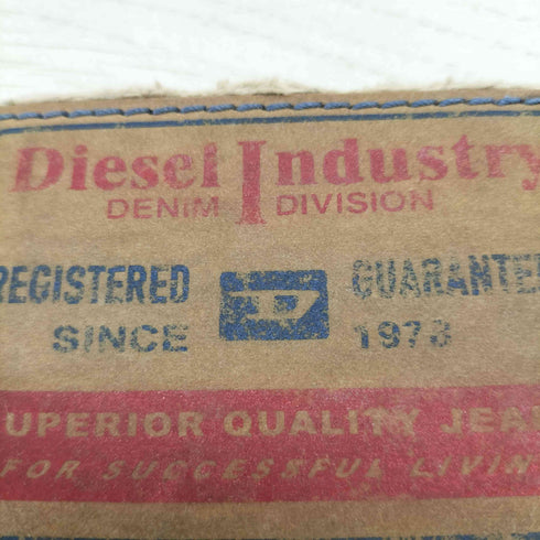 ディーゼル DIESEL デニムレザー パスケース メンズ