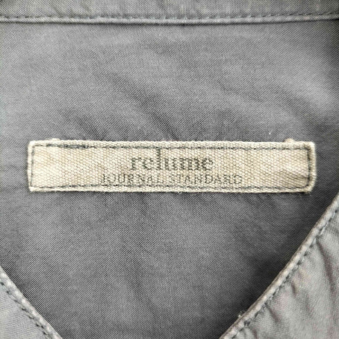 ジャーナルスタンダードレリューム JOURNAL STANDARD relume 20SS リヨセルセイヒンゾメロングシャツ レディース FREE