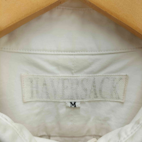 ハバーサック HAVERSACK ラウンドカラー オックスフォード L/S シャツ メンズ JPN:M