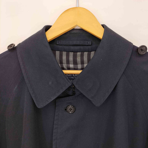 バーバリーズ BURBERRYS MADE IN ENGLAND 80S 裏地ノバチェック ステンカラーコート メンズ