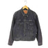 リーバイス Levis TYPE 3 トラッカージャケット 刺しゅう デニムトラッカージャケット ブラックデニム メンズ JPN:XL