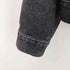 リーバイス Levis TYPE 3 トラッカージャケット 刺しゅう デニムトラッカージャケット ブラックデニム メンズ JPN:XL