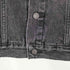 リーバイス Levis TYPE 3 トラッカージャケット 刺しゅう デニムトラッカージャケット ブラックデニム メンズ JPN:XL