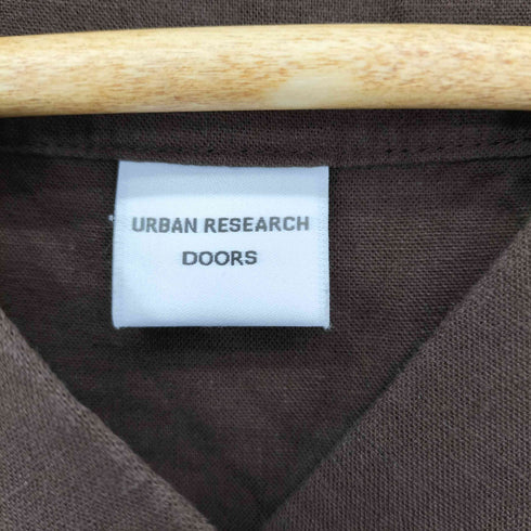 アーバンリサーチドアーズ URBAN RESEARCH DOORS 23SS リネンレーヨンVネックミディワンピース レディース JPN:M